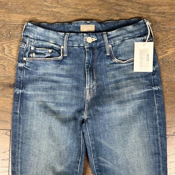 MOTHER The Looker Ankle Fray Jeans in Gutterpunk Sz 25 NWT - Picture 2 of 8